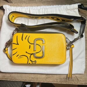 Marc Jacobs Yellow and Black Crossbody Bag